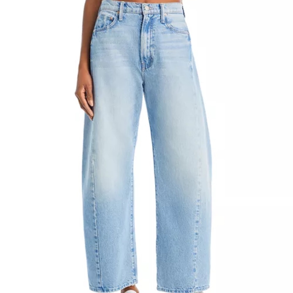 Mother half pipe barrel jeans